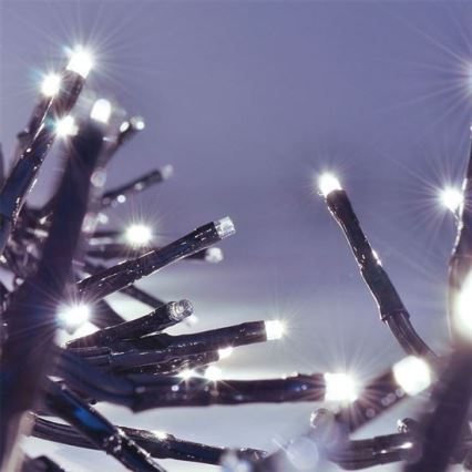 Corrente de Natal LED 576xLED/8 funções 8m IP44 branco frio + CR