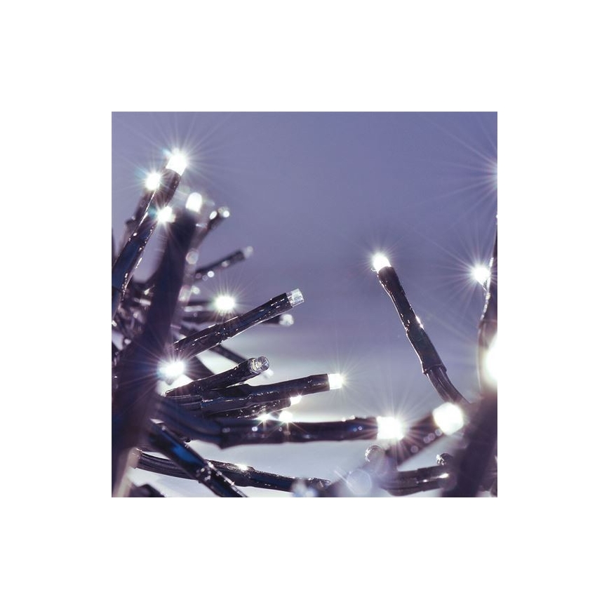 Corrente de Natal LED 576xLED/8 funções 8m IP44 branco frio + CR