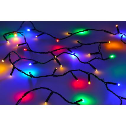 Corrente de Natal 240xLED/8 funções 17m Wi-Fi Tuya IP44 multicolor/branco quente