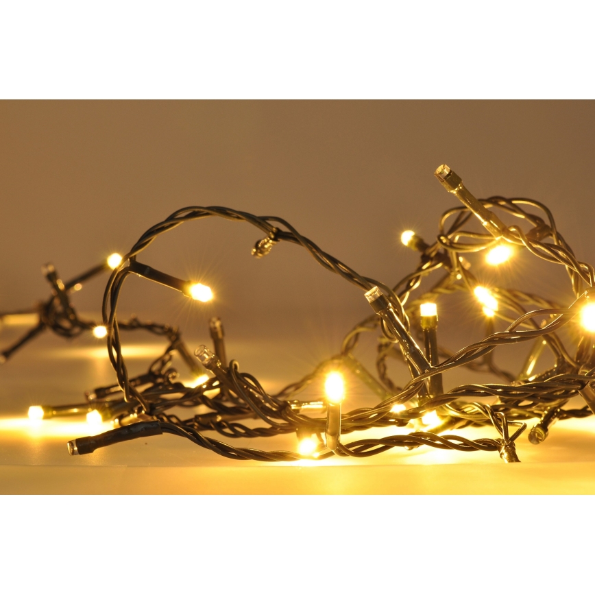 Corrente de Natal 240xLED/8 funções 17m Wi-Fi Tuya IP44 multicolor/branco quente