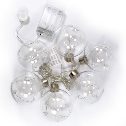 Corrente de Natal LED 30xLED 2,5m branco quente