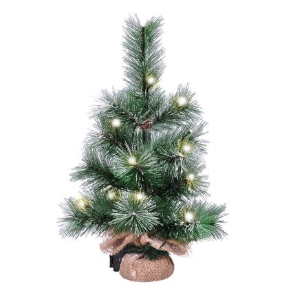 Decoração exterior de Natal LED 15xLED/3xAA árvore IP44