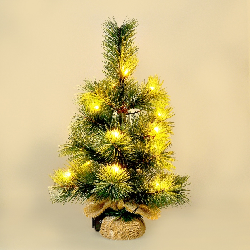 Decoração exterior de Natal LED 15xLED/3xAA árvore IP44