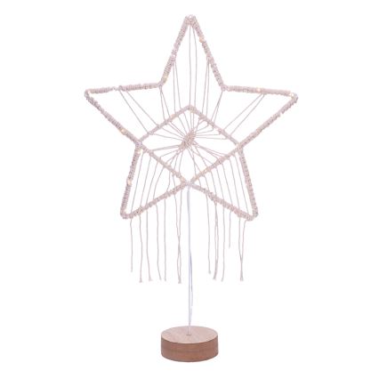 Decoração de Natal LED LED/2xAAA estrela