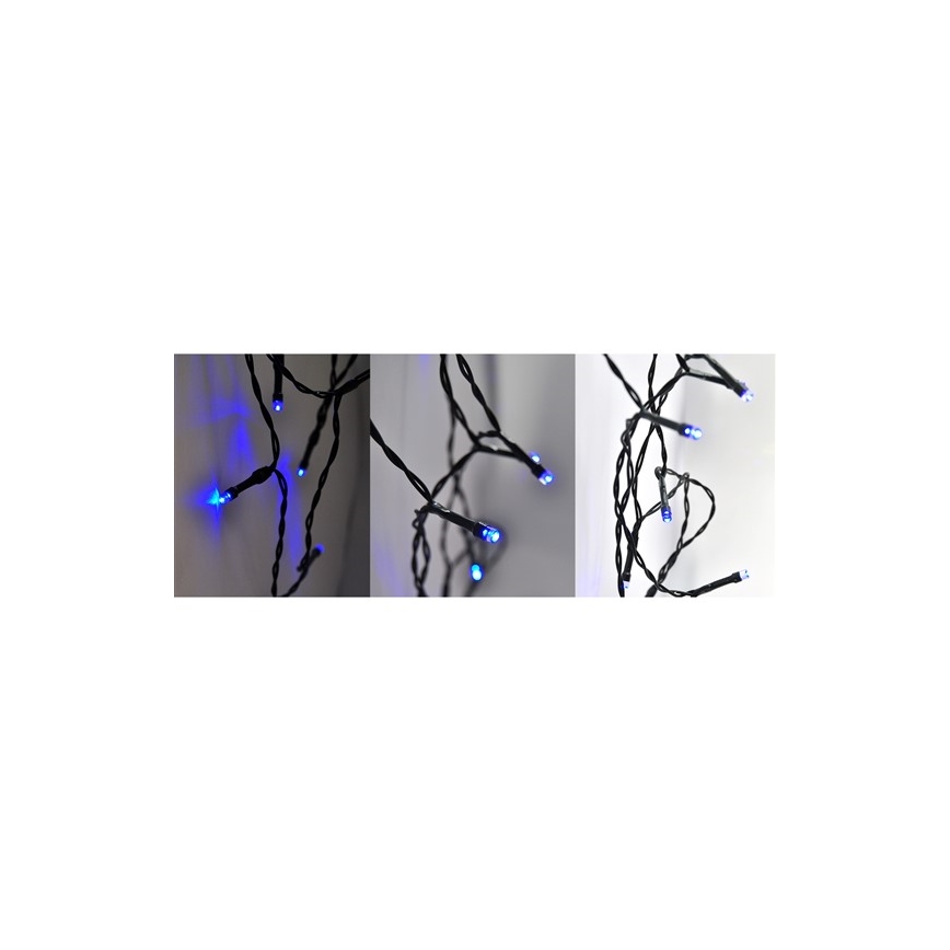 Corrente de Natal LED 20xLED/3xAA 3,3m azul