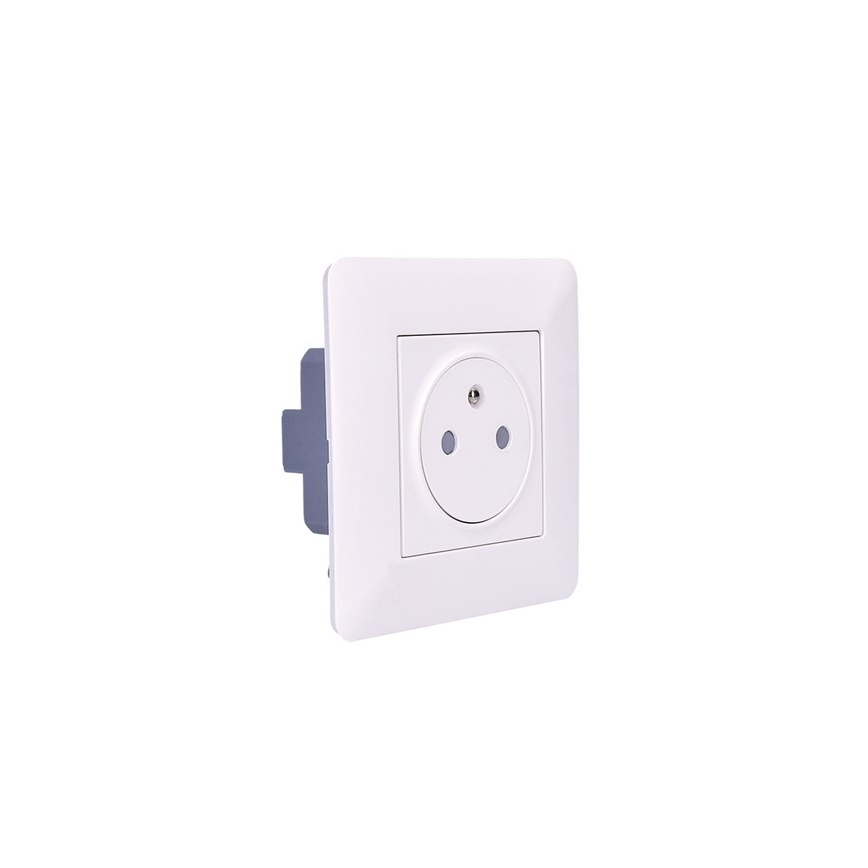 Tomada SLIM PUSH, branco