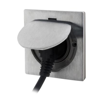 Tomada exterior embutida no chão IP55