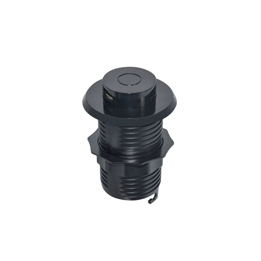 Carregador USB embutido USB A+C preto