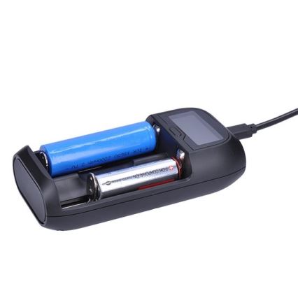 Carregador de pilhas Ni-MH/CD/AA/AAA, Li-Ion