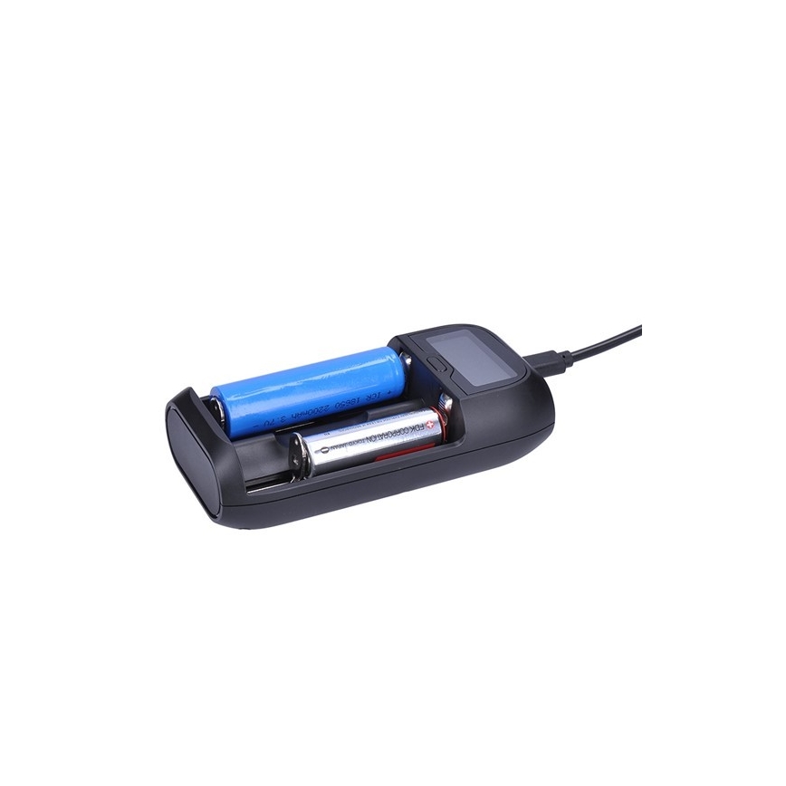 Carregador de pilhas Ni-MH/CD/AA/AAA, Li-Ion