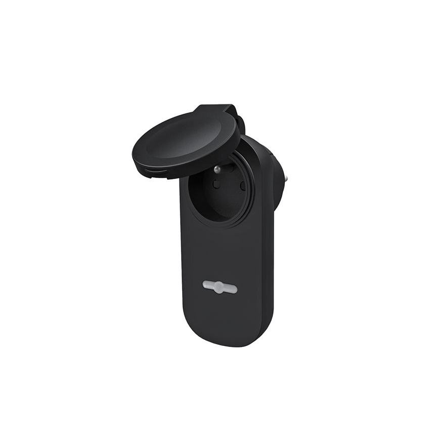 CONJUNTO 2x Tomada exterior + controlo remoto IP44