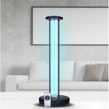 Candeeiro germicida UVC/38W/230V + controlo remoto