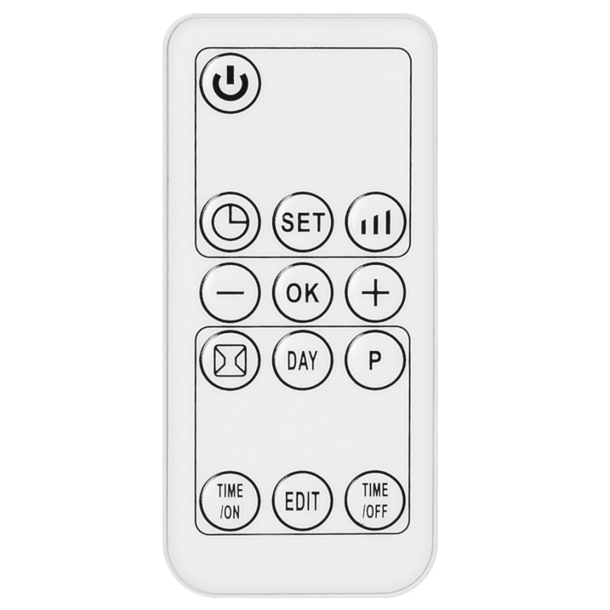 Bathroom elemento de aquecimento cerâmico 1000/2000W/230V IP22 + controlo remoto