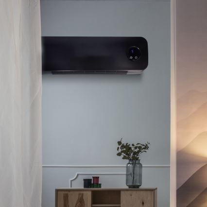 Aquecedor cerâmico para casa de banho 1000/2000W/230V IP24 + comando remoto