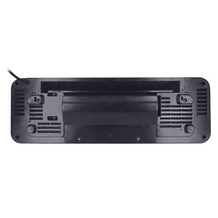 Aquecedor cerâmico para casa de banho 1000/2000W/230V IP24 + comando remoto
