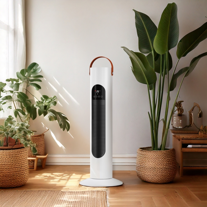 Ventilador de coluna com elemento de aquecimento 2000W/230V