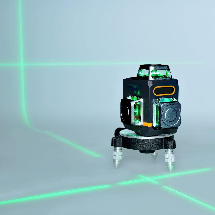 Nível profissional de espírito laser 4000 mAh 3,7V IP54 + controlo remoto