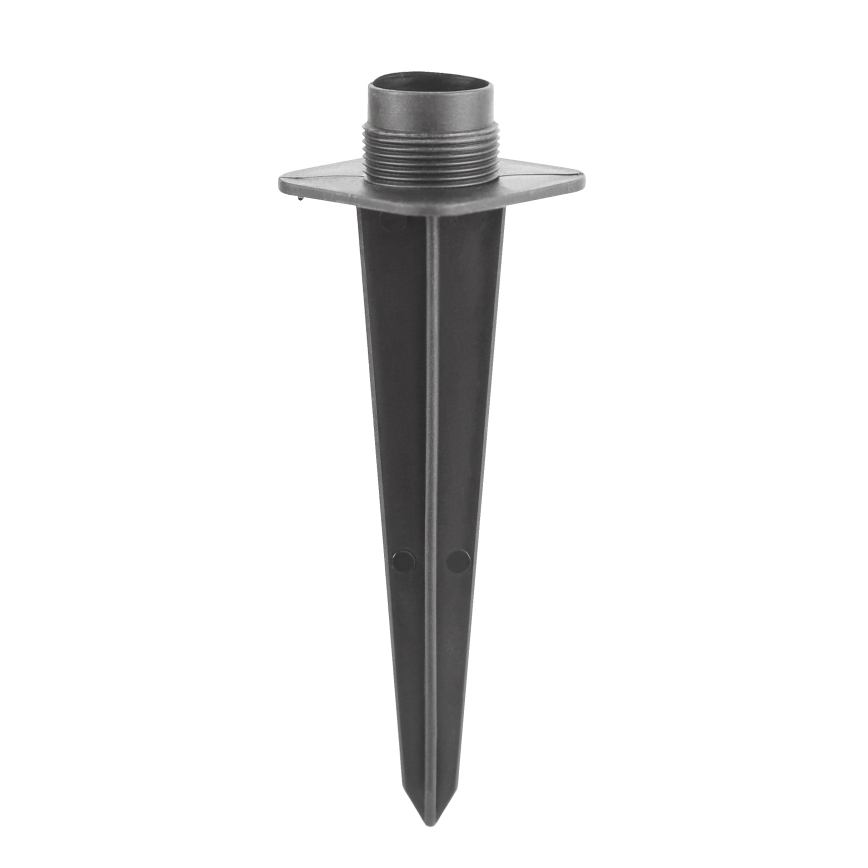 Candeeiro exterior com 2 tomadas 1xE14/15W/230V IP44 preto