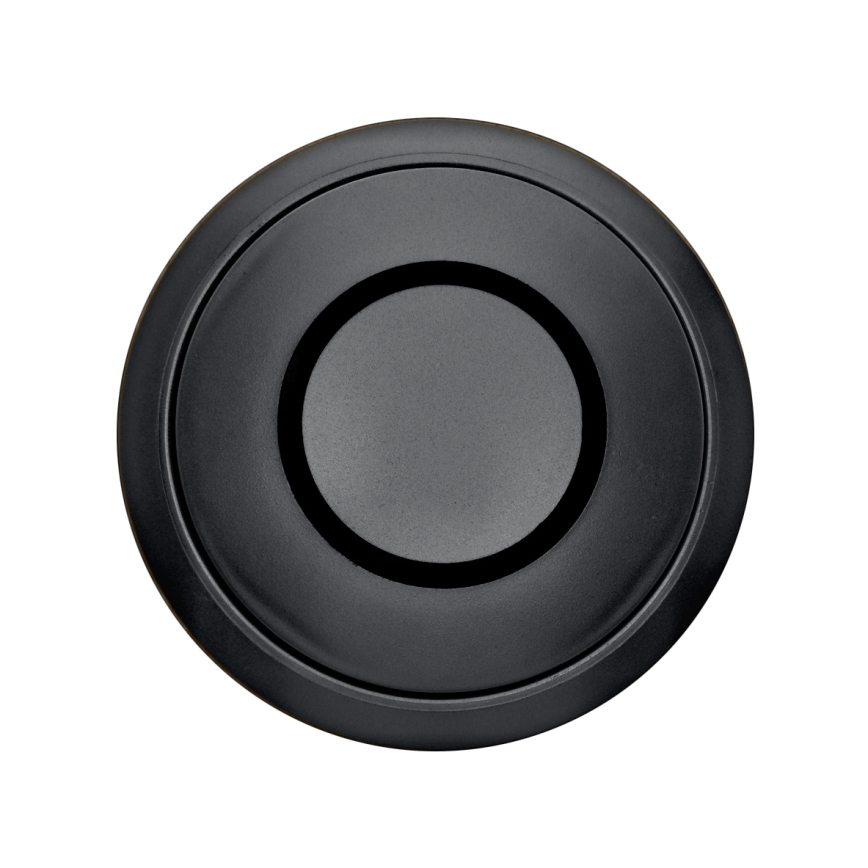 Coluna com tomadas para tampo de mesa com carregamento sem fios Qi 3x230V + 1xUSB-A + 1xUSB-C preto/prateado