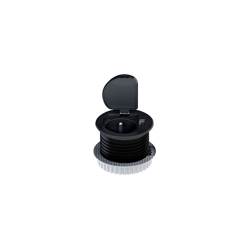 Tomada USB embutida com tampa 230V