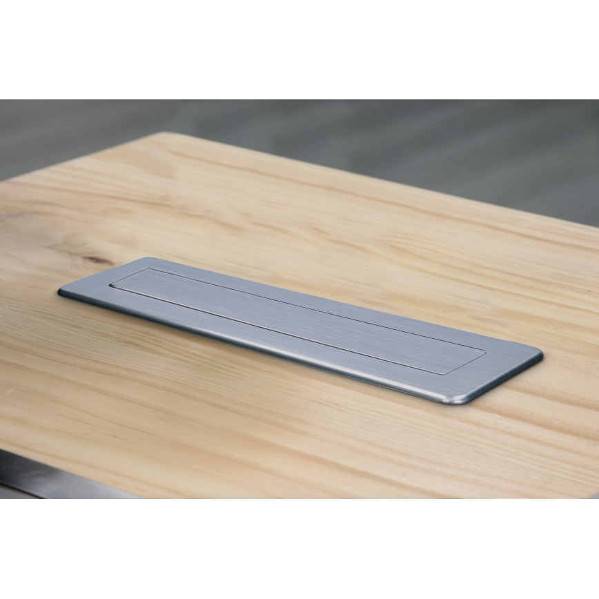 Coluna de tomadas para tampo de mesa 3x230V + USB-A + USB-C