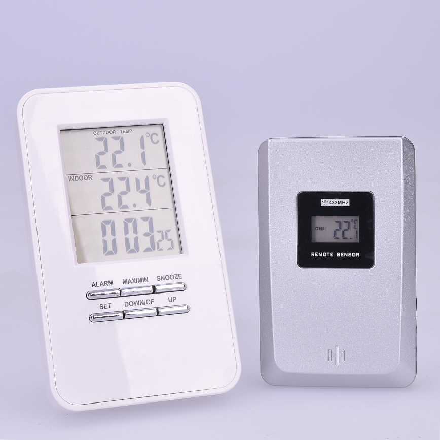 Termómetro digital com sensor 2xAAA