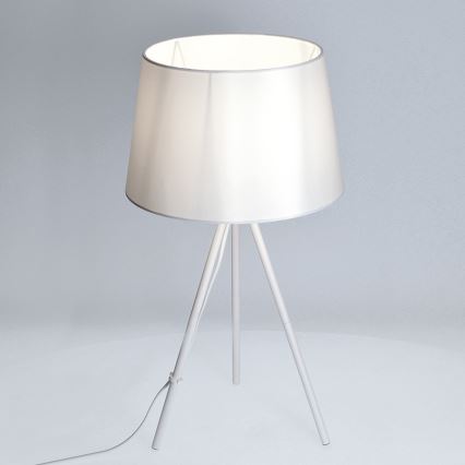 Candeeiro de mesa LED 1xE27/10W/230V branco 56cm