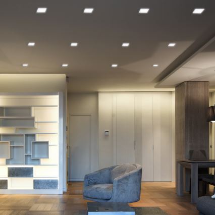 Painel LED LED/6W/230V 3000/4000/6000K 12x12 cm branco