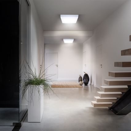 LED Candeeiro de tecto LED/18W/230V 3000/4000/6000K 22,5x22,5 cm branco