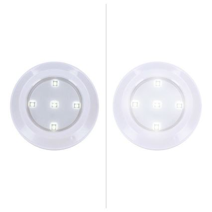 CONJUNTO 3x LED Luz com regulação com controlo remoto LED/3xAAA