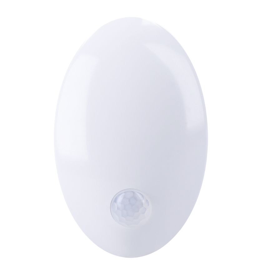 LED Iluminação de orientação para tomada com sensor LED/0,7W/230V 3000K