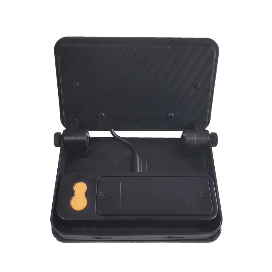 Holofote solar regulável com sensor de movimento e anoitecer LED/6W/2200 mAh 3000/4000/6500K IP65