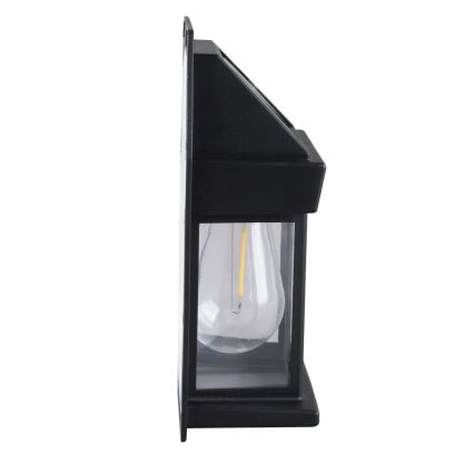 Lanterna solar LED regulável com sensor — 3,7 V, IP44, 1200 mAh
