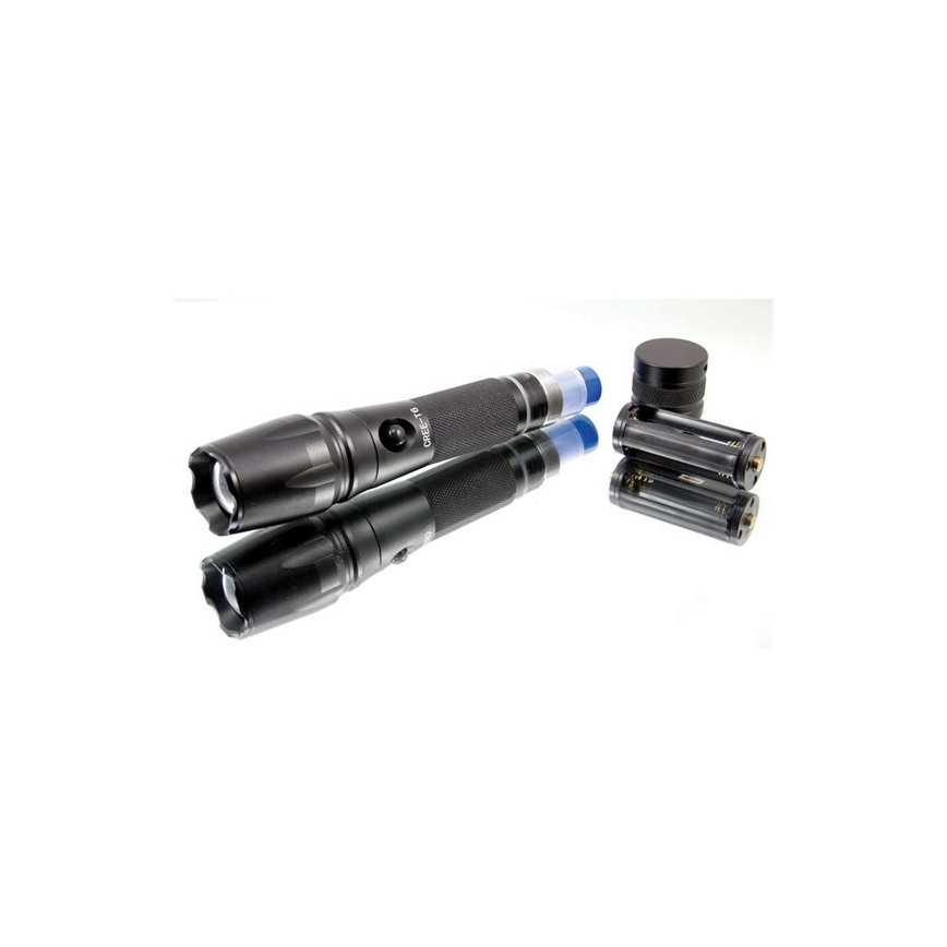 Lanterna recarregável LED Cree XML T6 LED/3,7V 2200mAh IP44