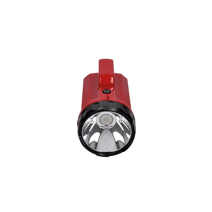 Lanterna recarregável LED LED/5W/4V/230V vermelho