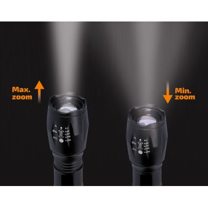 Lanterna recarregável LED LED/Li-Ion 5V IP44