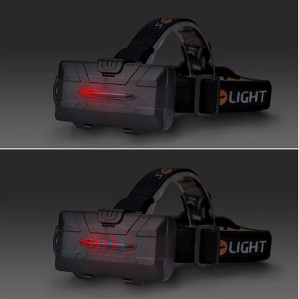 Lanterna de cabeça LED recarregável LED/USB IP44