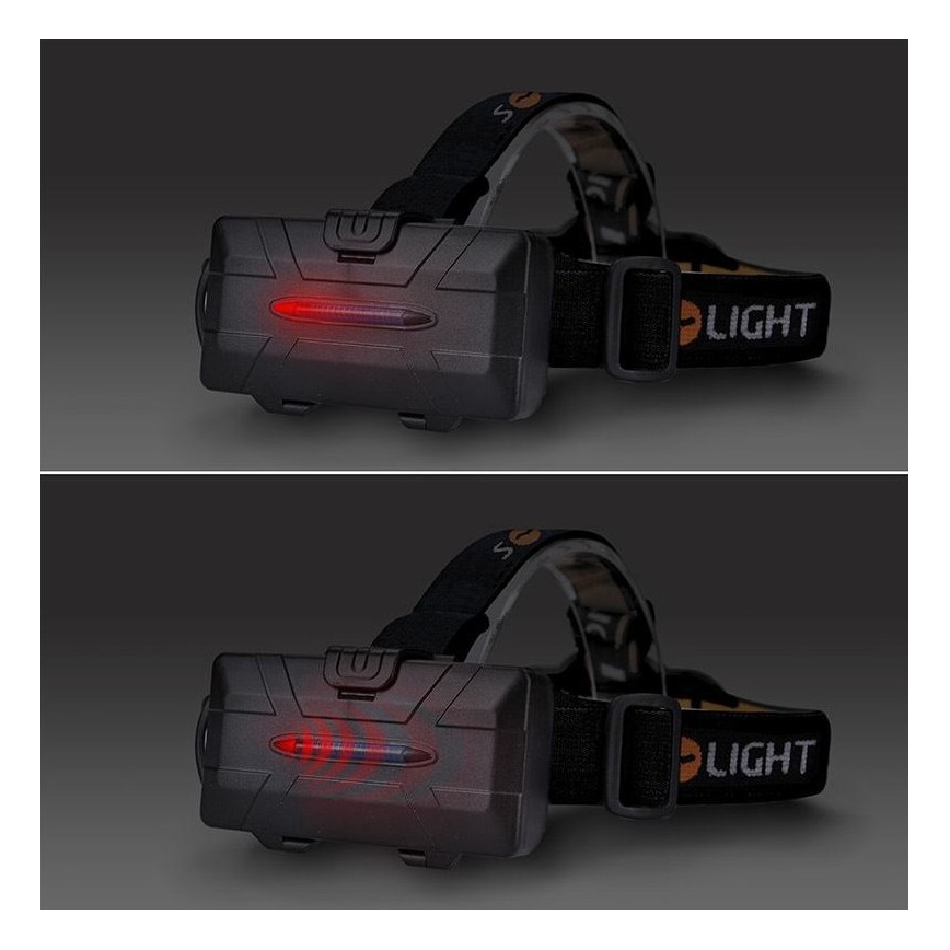Lanterna de cabeça LED recarregável LED/USB IP44