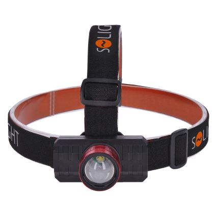 Lanterna de cabeça recarregável LED LED/3W/USB IP44