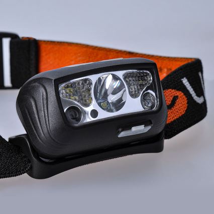 Lanterna de cabeça recarregável LED LED/1200 mAh 3,7V IP44