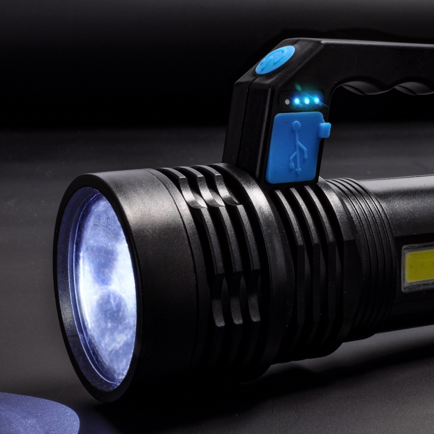 Lanterna recarregável LED LED/6W/800 mAh 3,7V IP44