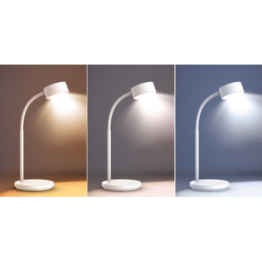 Candeeiro de mesa táctil LED com regulação LED/4,5W/5V 3000/4000/6500K branco