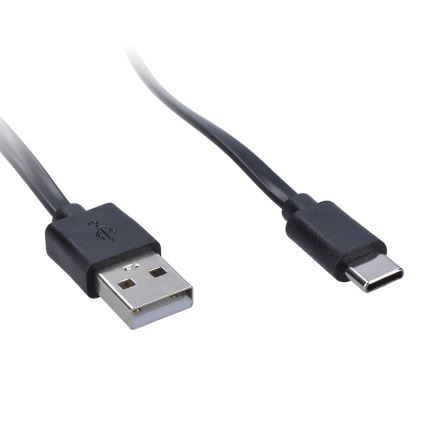 Solight WO3001-B- Candeeiro LED flexível regulável com clip LED/2W/5V 3000/4000/6500K preto