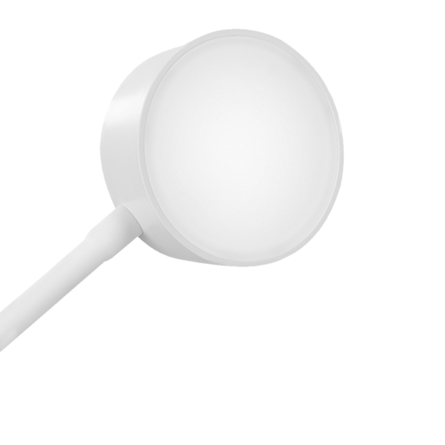 Solight WO3001-W- Candeeiro LED flexível regulável com clip LED/2W/5V 3000/4000/6500K branco