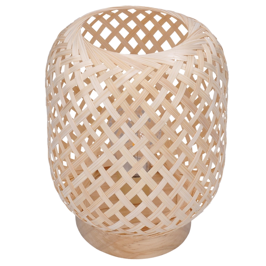 LED Candeeiro de mesa decorativo BOHO LED/2xAAA vime