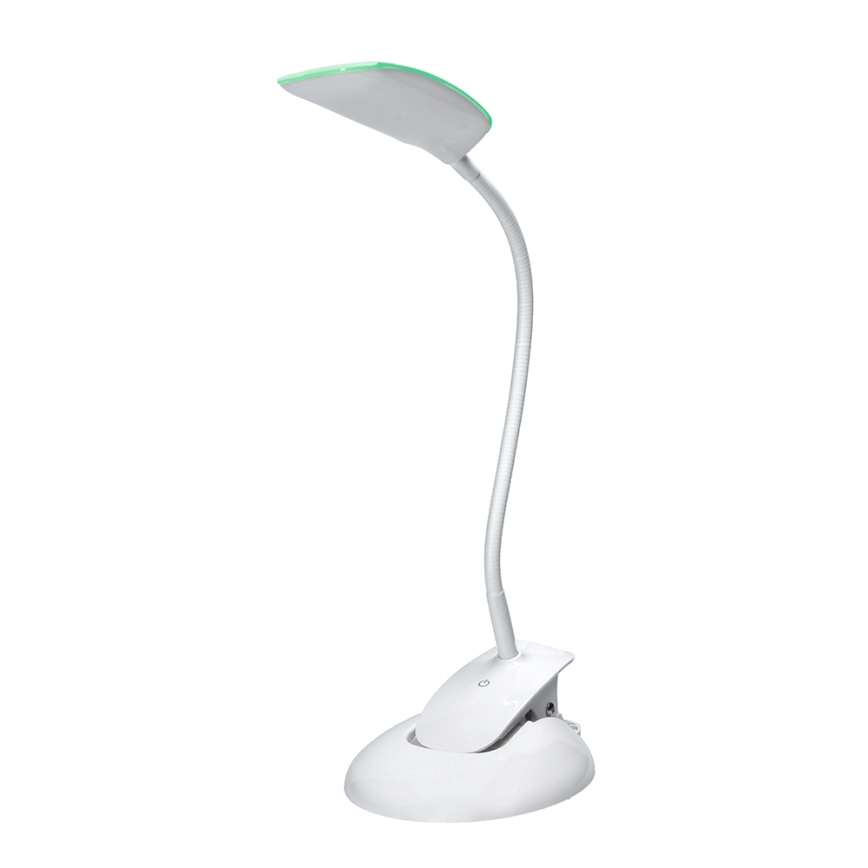 Candeeiro de mesa LED regulação podstavec i klip LED/5W/230V