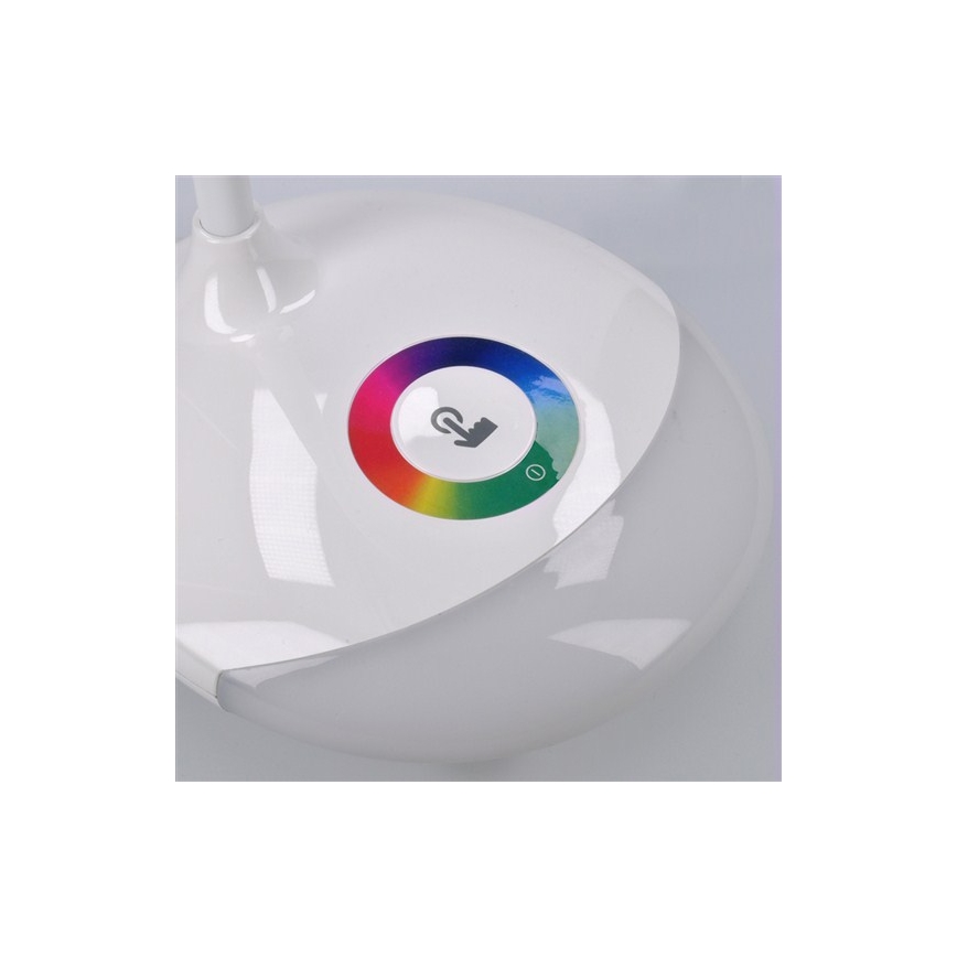 LED RGB Candeeiro de mesa recarregável com regulação LED/5W/5V 1800 mAh