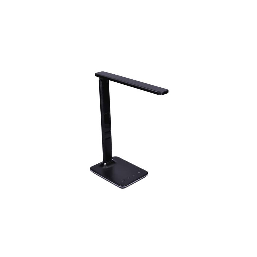 Candeeiro de mesa fosco com visor LED LED/9W/230V preto antigo