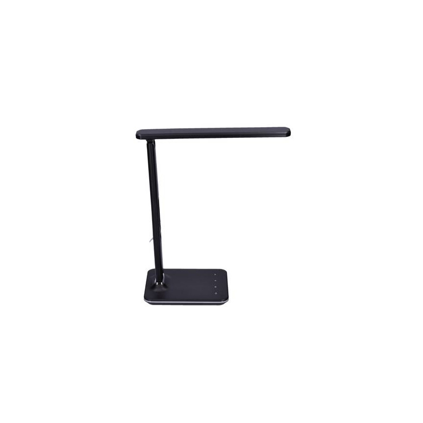 Candeeiro de mesa fosco com visor LED LED/9W/230V preto antigo