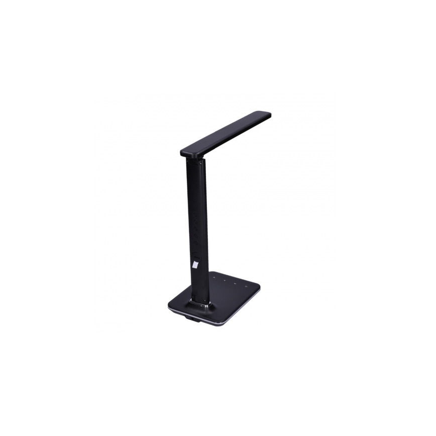 Candeeiro de mesa fosco com visor LED LED/9W/230V preto antigo